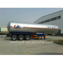 Gran capacidad 58.5M3 GLP cisterna semirremolque, 3 ejes lpg trailer
